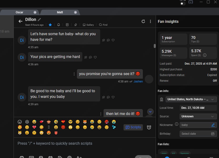 Chat sample – keeping conversations active over time